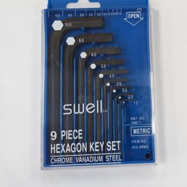 סט אלן במחזיק 1.5-10 מ"מ 013-09MS