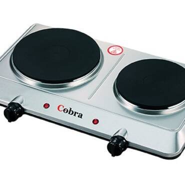 פלטת בישול חשמלית כפול לבן