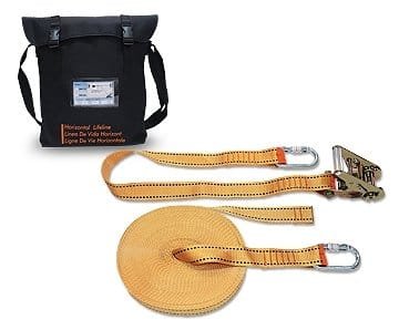 קו חיים ערכה זמנית 20 מטר רצועה