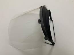 מגן פנים + ראשיה שקוף