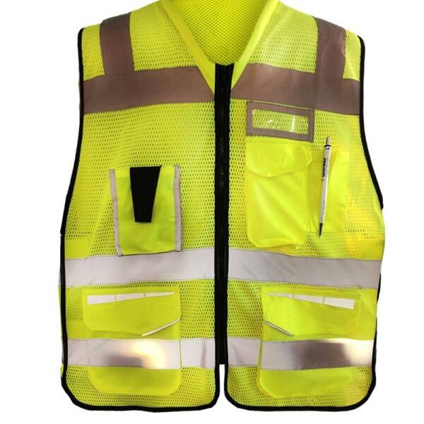 אפוד זוהר צהוב מנהל רשת